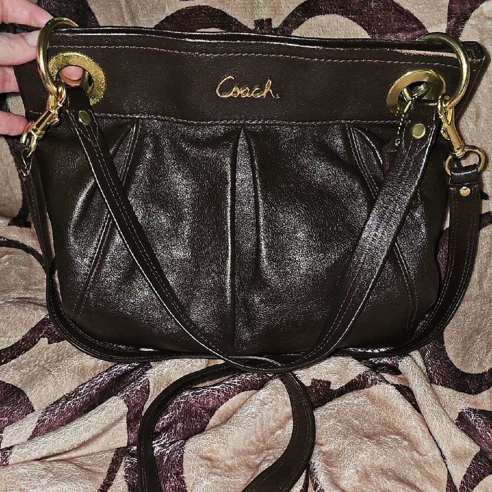 Coach Brown Leather Women's Bag